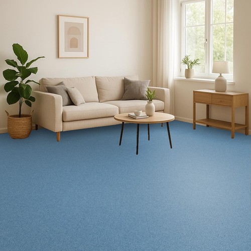 Teppichboden hellblau 3r33 - teppichboden,